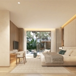 4+1 bedroom pool villas near Porto de Phuket in Cherng Talay bedroom with pool access PSV-CHE-1539