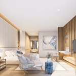 4+1 bedroom pool villas near Porto de Phuket in Cherng Talay bedroom 1 with tv and ensuite bathroom PSV-CHE-1539