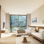 4+1 bedroom pool villas near Porto de Phuket in Cherng Talay bedroom with couch PSV-CHE-1539