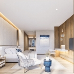 4+1 bedroom pool villas near Porto de Phuket in Cherng Talay bedroom 2 with tv and ensuite bathroom PSV-CHE-1539