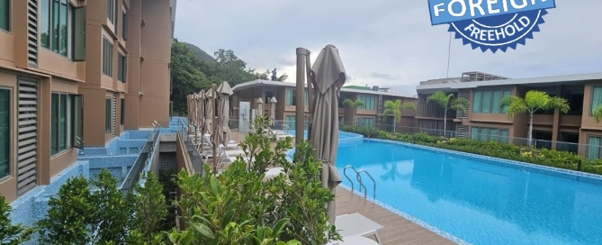 Studio condo near Kamala Beach, Phuket foreign freehold stamp PSC-KAM-1544 exterior view