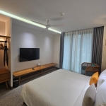 Studio condo near Kamala Beach, Phuket bed and tv PSC-KAM-1544 exterior view