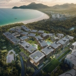 1-2 bedroom condos for sale walk to Patong Beach, Phuket aerial view of development PSC-PAT-1564
