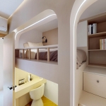 1-2 bedroom condos for sale near Porto de Phuket in Cherng Talay bedroom with loft bed and study area PSC-CHE-1578