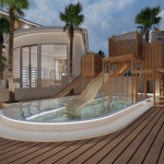 1-2 bedroom condos for sale near Porto de Phuket in Cherng Talay kid's pool PSC-CHE-1578