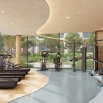 1-2 bedroom condos near Bang Tao and Surin Beaches in Phuket gym with garden view PSC-SUR-1558