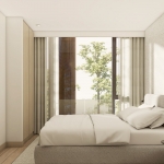 1-2 bedroom condos for sale walk to Nai Yang Beach, Phuket bedroom with balcony access PSC-NAY-1562