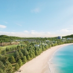 1-2 bedroom condos for sale walk to Nai Yang Beach, Phuket aerial coastline view PSC-NAY-1562