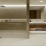 1-3 bedroom condos in the Momentum District near Layan Beach, Phuket sink and shower PSC-LAY-1573