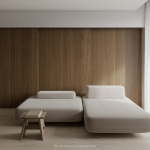 1-3 bedroom condos in the Momentum District near Layan Beach, Phuket lounge with closed partition PSC-LAY-1573