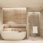 1-3 bedroom condos for sale in Laguna, Phuket bathtub adn shower PSC-LAG-1568
