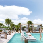 1-3 bedroom condos near Bang Tao Beach, Phuket pool with loungers and cabanas PSC-BAN-1559