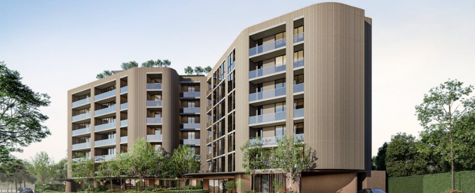 1-3 bedroom condos near Bang Tao Beach, Phuket full exterior view PSC-BAN-1559