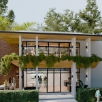 2-4 bedroom pool villas near Friendship Beach Resort in Rawai, Phuket exterior view of clubhouse PSV-RAW-1552