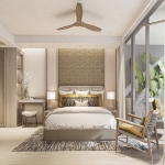 2–3 bedroom penthouses in Laguna, Phuket bedroom with terrace PSC-LAG-1567