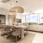 2–3 bedroom penthouses in Laguna, Phuket dining area PSC-LAG-1567