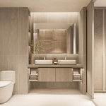 2–3 bedroom penthouses in Laguna, Phuket toilet with double sink PSC-LAG-1567