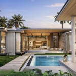 3-4 bedroom pool villas near Pa Lai Beach in Chalong, Phuket villa and showing pool area PSV-CHA-1570