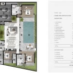 3-4 bedroom pool villas near Thanyapura and UWC in Thalang, Phuket 3 bedroom floorplan type M8 PSV-THA-1554