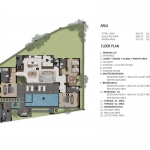 3-4 bedroom pool villas in Soi Naya near Nai Harn Beach, Phuket floorplan PSV-NAH-1569