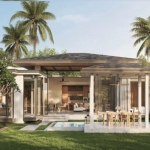 3-4 bedroom pool villas walk to BISP in Koh Kaew, Phuket exterior view of villa PSV-KOH-1571
