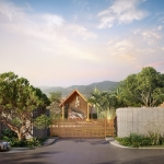 3-bedroom pool villas near Blue Tree in Cherng Talay, Phuket main entrance to development PSV-CHE-1563