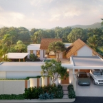 3-bedroom pool villas near Blue Tree in Cherng Talay, Phuket street view of villa PSV-CHE-1563