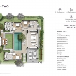 3-bedroom pool villas near Blue Tree in Cherng Talay, Phuket 353 sqm floorplan PSV-CHE-1563