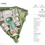 3-bedroom pool villas near Blue Tree in Cherng Talay, Phuket 401 sqm floorplan PSV-CHE-1563