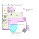 3-bedroom pool villa near Kata Beach, Phuket middle level or 2nd floor layout PSV-KAT-1553