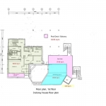 3-bedroom pool villa near Kata Beach, Phuket lower level or 1st floor layout PSV-KAT-1553