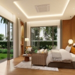 3-4 bedroom villas in Pru Jampa, Phuket bedroom with direct garden and pool access PSV-PRJ-1572