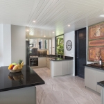 5-bedroom sea view pool villa near Surin Beach, Phuket kitchen island and kitchen PSV-SUR-1557