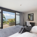 5-bedroom sea view pool villa near Surin Beach, Phuket bedroom with terrace and ocean view PSV-SUR-1557