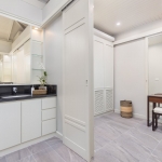 5-bedroom sea view pool villa near Surin Beach, Phuket walk-in closet with vanity table and sink PSV-SUR-1557