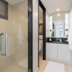 5-bedroom sea view pool villa near Surin Beach, Phuket bathroom with separate sink, toilet and bath PSV-SUR-1557