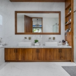 5-bedroom pool villa near Nai Harn Beach in Rawai, Phuket bathroom with bathtub and double sink PSV-NAH-1577