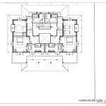 6-bedroom beachfront pool villa on Natai Beach, floorplan of second floor area PSV-PHA-1565