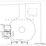 6-bedroom beachfront pool villa on Natai Beach, floorplan of driveway area PSV-PHA-1565