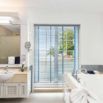 6-bedroom beachfront pool villa on Natai Beach, white bathroom with jacuzzi tub PSV-PHA-1565