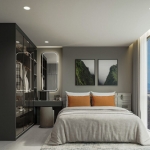 1-2 bedroom condos in Soi Ta-iad, Chalong, Phuket bedroom with closet PSC-CHA-1601