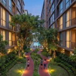 1-2 bedroom condos in Soi Ta-iad, Chalong, Phuket jogging track with pool in the background PSC-CHA-1601