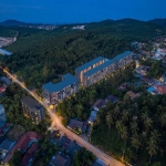 1-2 bedroom condos in Soi Ta-iad, Chalong, Phuket aerial view of development PSC-CHA-1601