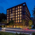 1-2 bedroom condos in Soi Ta-iad, Chalong, Phuket street view at night PSC-CHA-1601