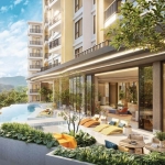 1-2 bedroom & plus condos adjacent to HomePro in Cherng Talay, Phuket lower pool deck area PSC-CHE-1599