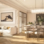 2-3 bedroom plus condos & penthouses a 250-metre walk to Surin Beach, Phuket living and dining area PSC-SUR-1581