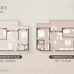2-3 bedroom plus condos & penthouses a 250-metre walk to Surin Beach, Phuket 2-bedroom plus layouts and floorplans PSC-SUR-1581