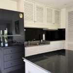 2-bedroom condo in Laguna Phuket all white kitchen with island PSC-LAG-1598
