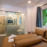 2-bedroom pool villa in Soi Naya, 5 minutes to Nai Harn Beach, Phuket bedroom with ensuite bathroom PSV-NAH-1607