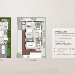 3-4 bedroom pool villas for sale 750-metre walk to BISP in Koh Kaew, Phuket 2-storey floorplan PSV-KOH-1600